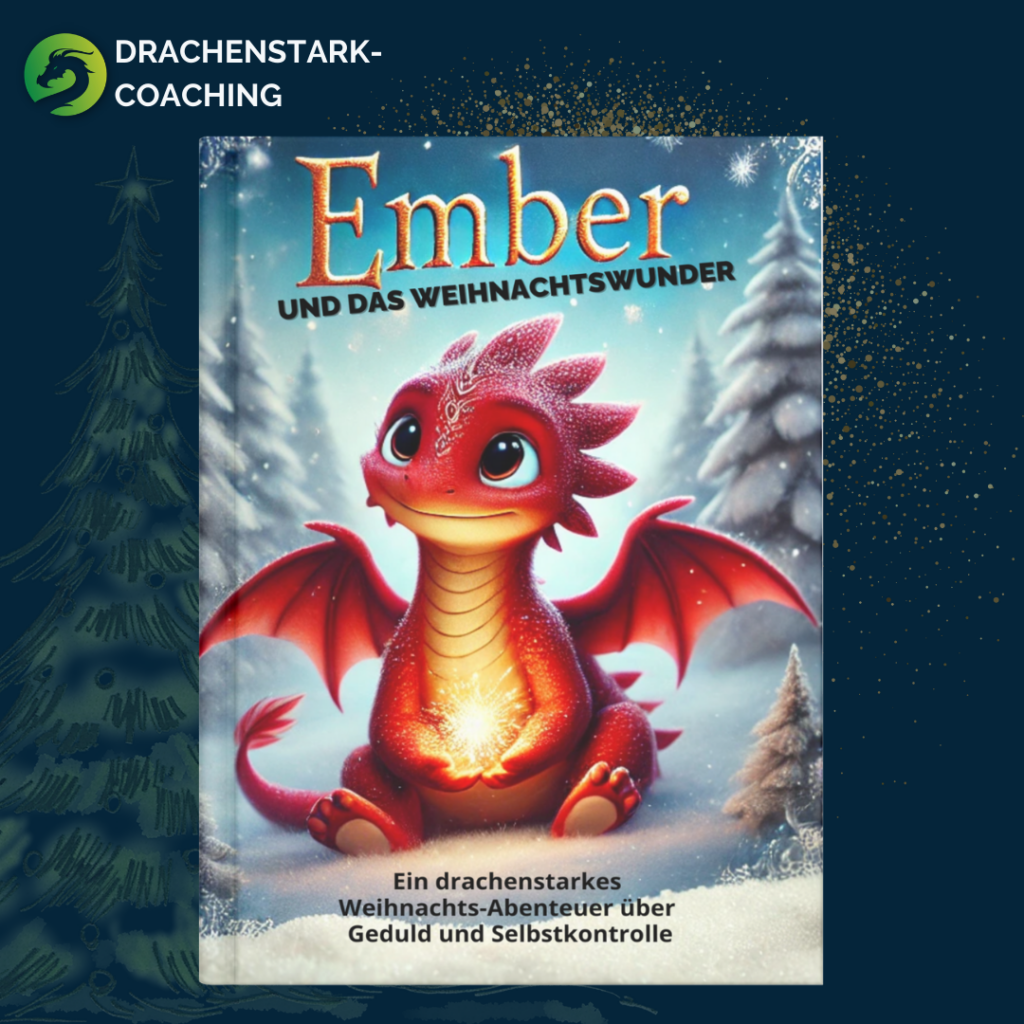 Entdecke Embers zauberhafte Reise zu Geduld, Selbstkontrolle und echter Weihnachtsmagie – ein herzerwärmendes Kinderbuch, das Werte spielerisch vermittelt und Familien inspiriert.