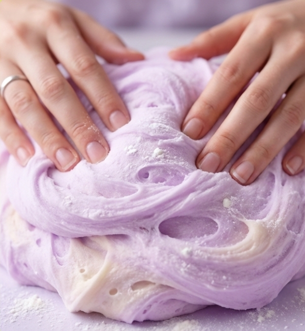 Unicorn Fluffy Slime—Extra soft and fluffy.