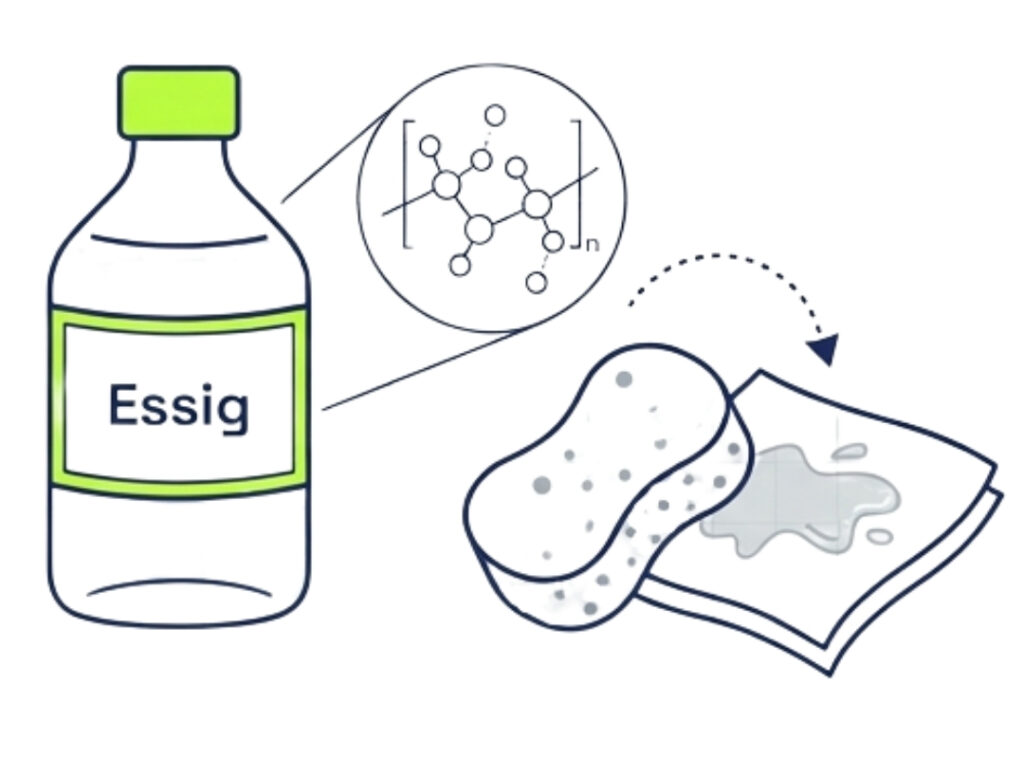 Wie entfernt man Slime Flecken