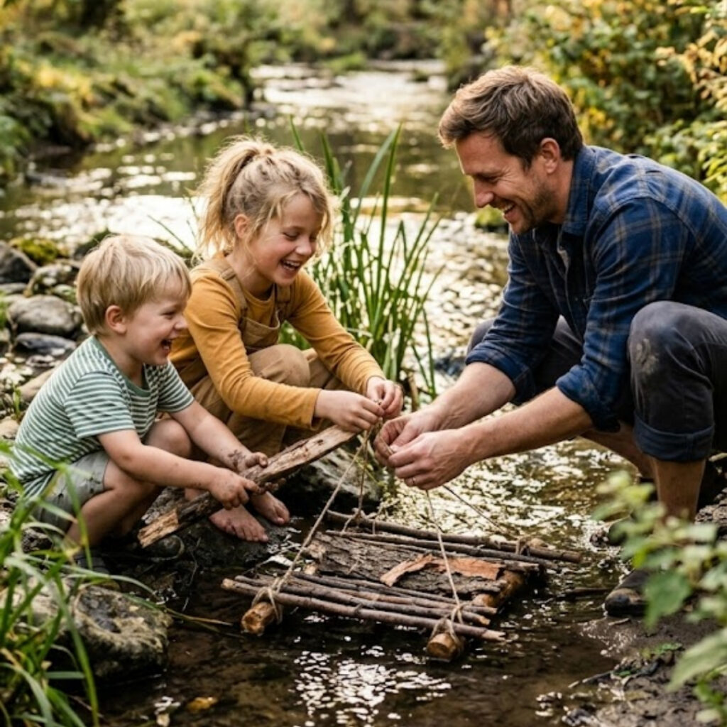 Ohne Bildschirme werden Pausen wieder zu Orten der echten Begegnung. Bewegung in der Natur ist die beste Erholung für das kindliche Gehirn.