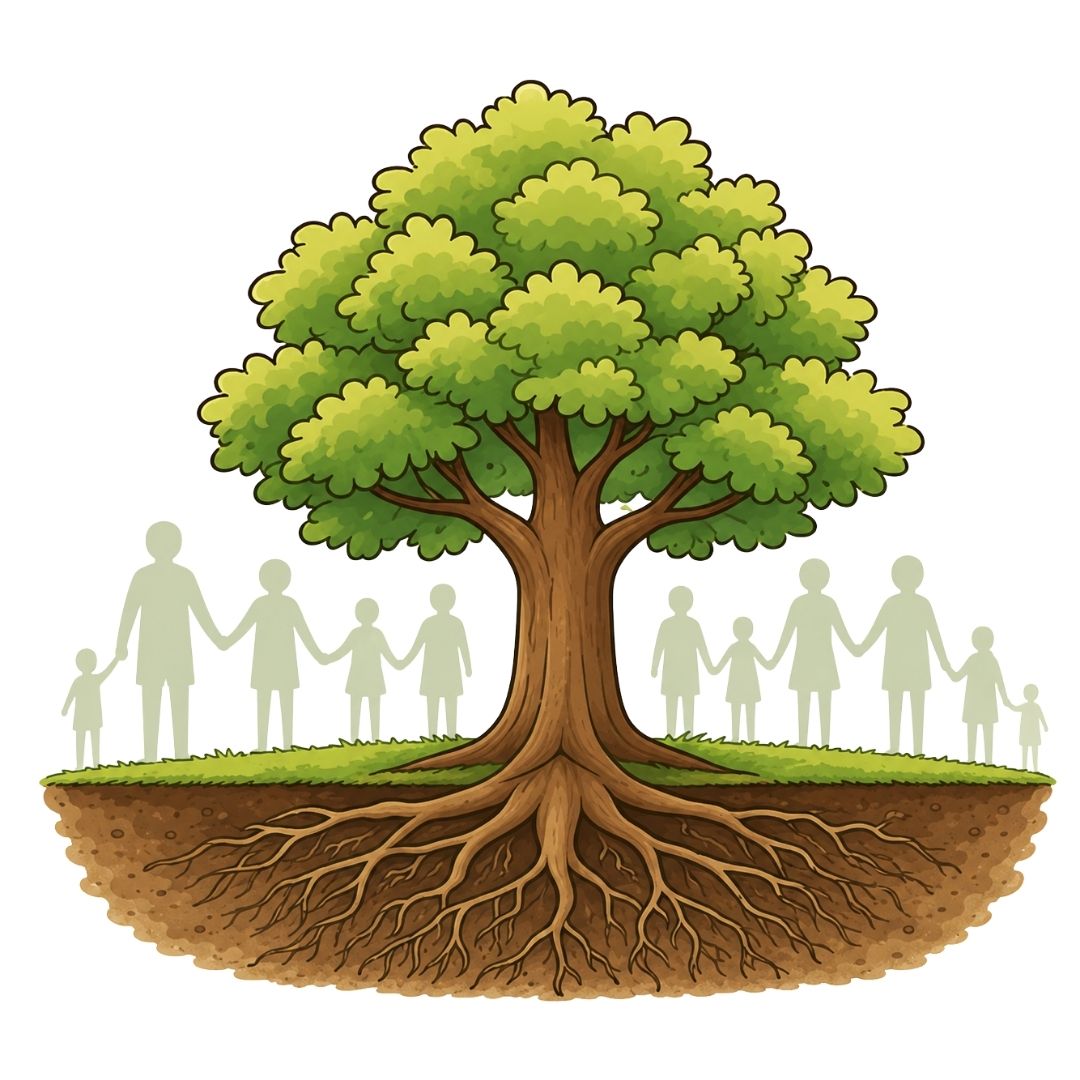 Baum als Symbol für Resilienz